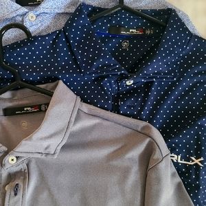 RLX golf shirts XL